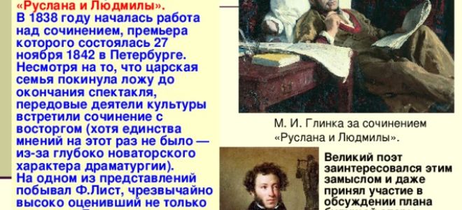 Сочинения об авторе глинка
