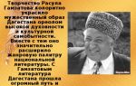 Сочинения об авторе гамзатов