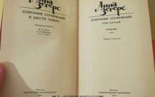 Сочинения об авторе зегерс