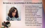 Сочинения об авторе мурашова