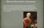 Сочинения об авторе ломоносов