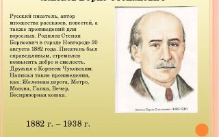 Краткая биография житков