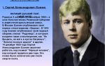 Сочинения об авторе есенин