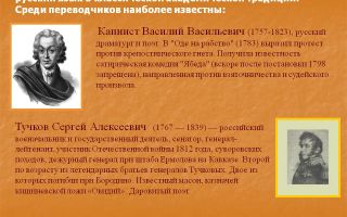 Краткая биография капнист