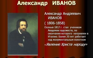 Краткая биография иванов в