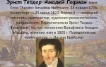 Краткая биография гофман
