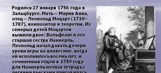 Краткая биография мо