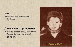 Сочинения об авторе рубцов