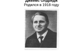 Краткая биография олдридж
