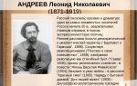 Краткая биография андреев