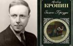 Краткая биография кронин