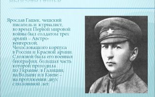 Краткая биография гашек