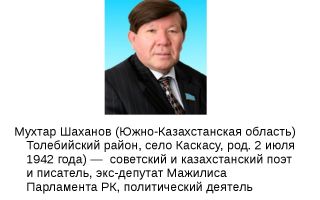 Сочинения об авторе шаханов