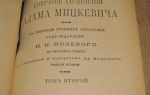 Сочинения об авторе мицкевич