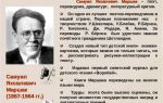 Сочинения об авторе маршак
