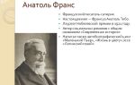 Краткая биография франс