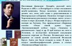 Краткая биография северянин